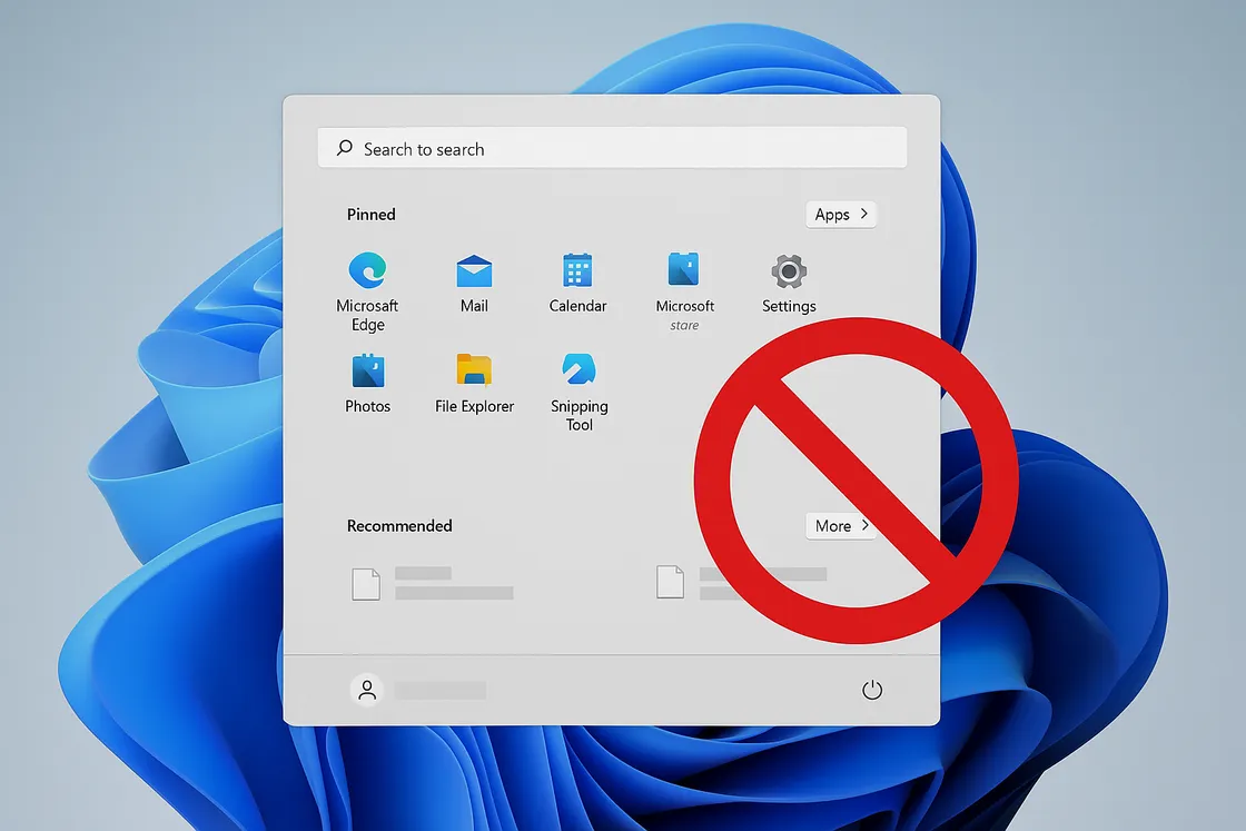 Remove Recommended on Windows 11 Start Menu