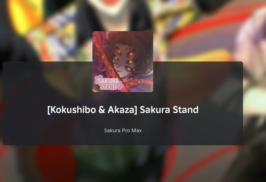 Sakura Stand Codes (September 2025) — Latest working list