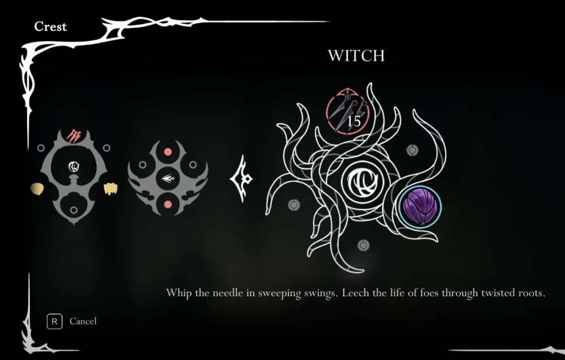 Hollow Knight: Silksong — Witch Crest location and quest steps