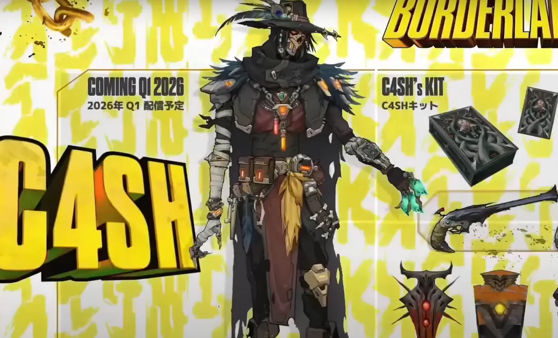 Borderlands 4 cash farming and C4SH, the luck‑based Vault Hunter