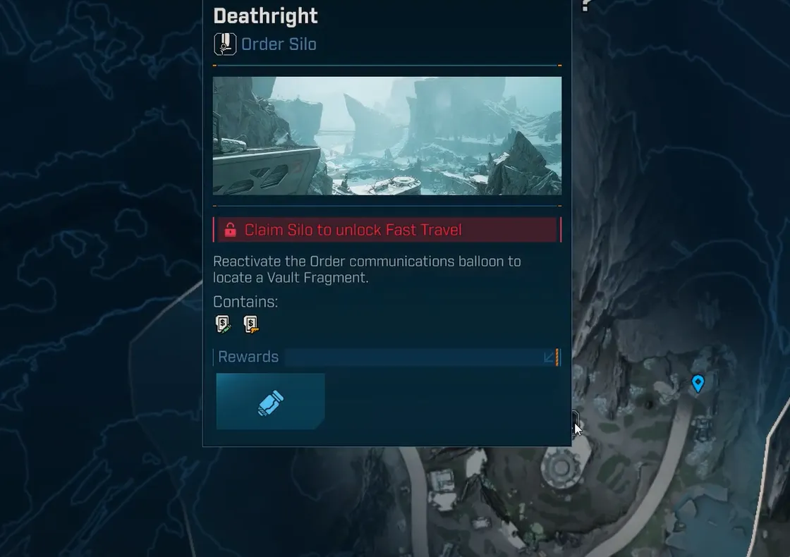 Borderlands 4 — How to unlock the Deathright Silo fast travel