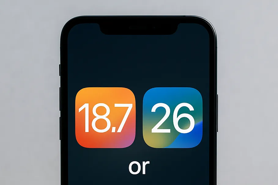 iOS 18.7 vs iOS 26 — What to install on older 64GB iPhones