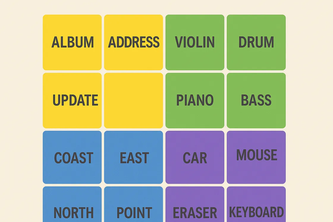 NYT Connections today (#822, Sep 10) — hints, categories, answers