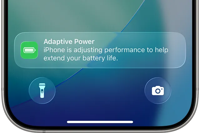 How to Enable "Adaptive Power" in iOS 26 on supported iPhone models