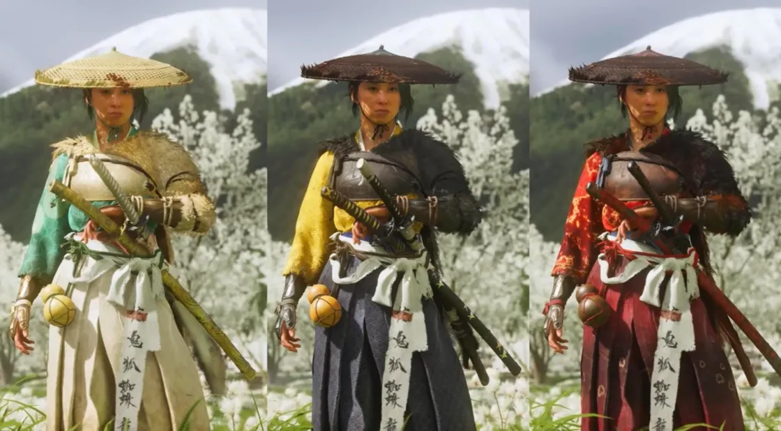 Ghost of Yotei armor — all sets, masks, headgear, how to get them
