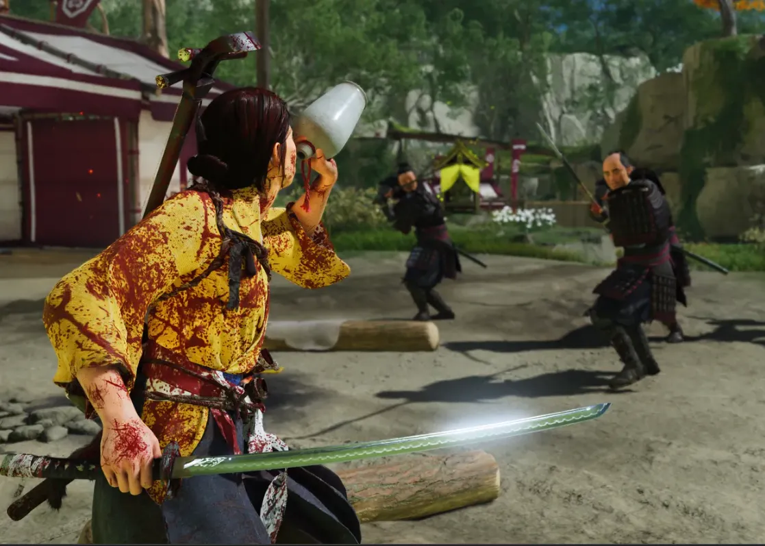 Ghost of Yotei — How to drink sake, refill Spirit, and not overdo it