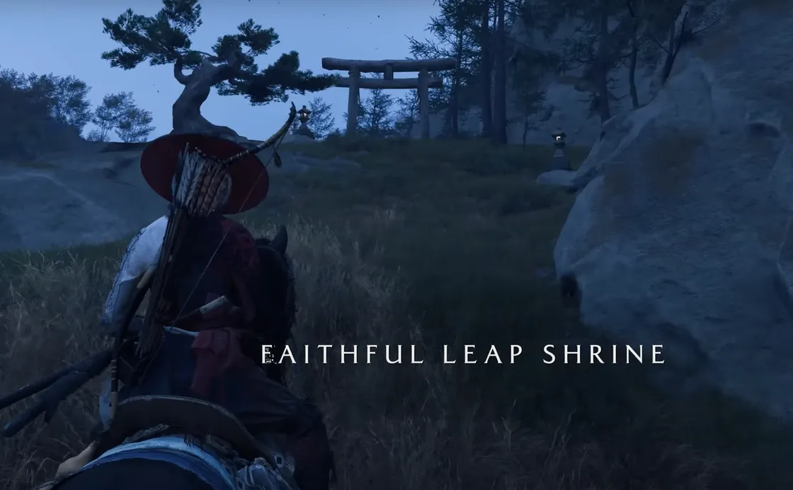 Ghost of Yotei Faithful Leap Shrine — Get the Charm of Futsunushi