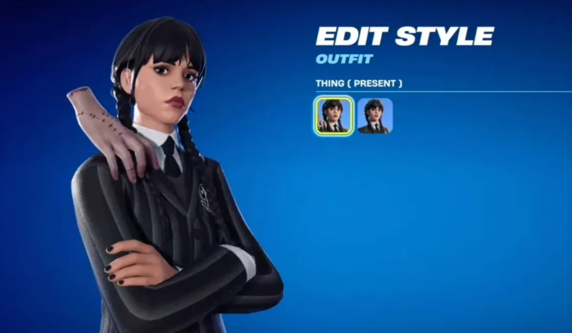 How to get Fortnite's Wednesday Addams skin for free