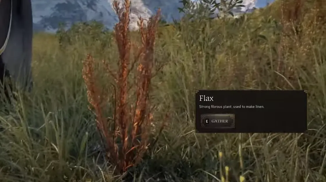 Pax Dei Flax Seeds — where to farm them and how to use them