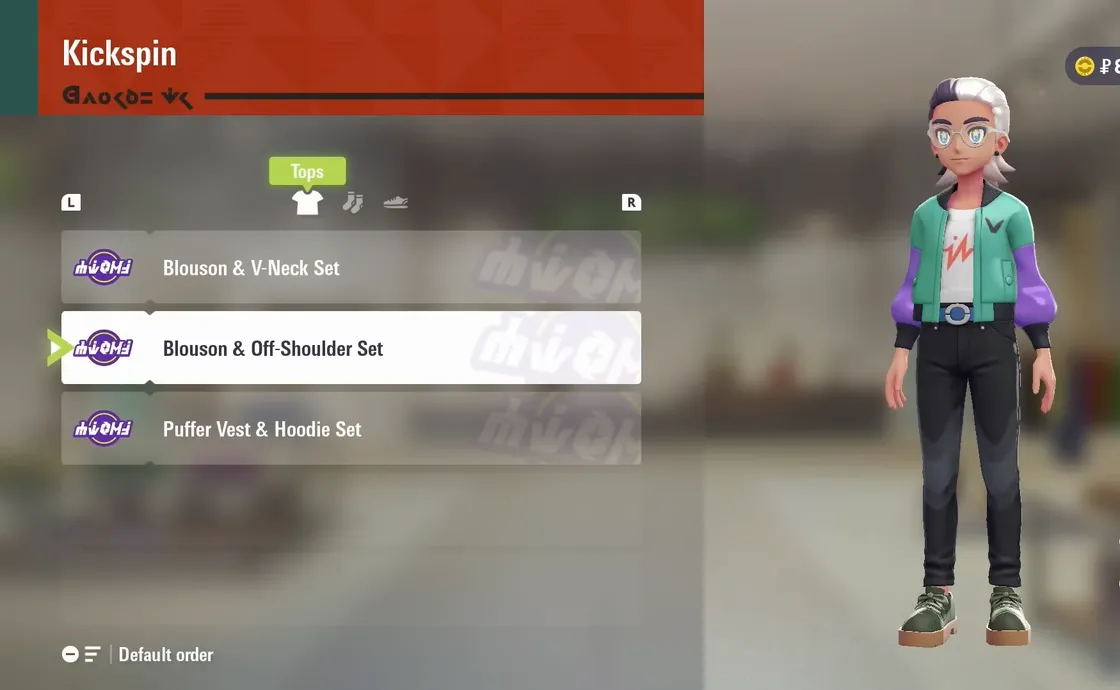 Pokémon Legends: Z-A clothing guide — stores, items, prices