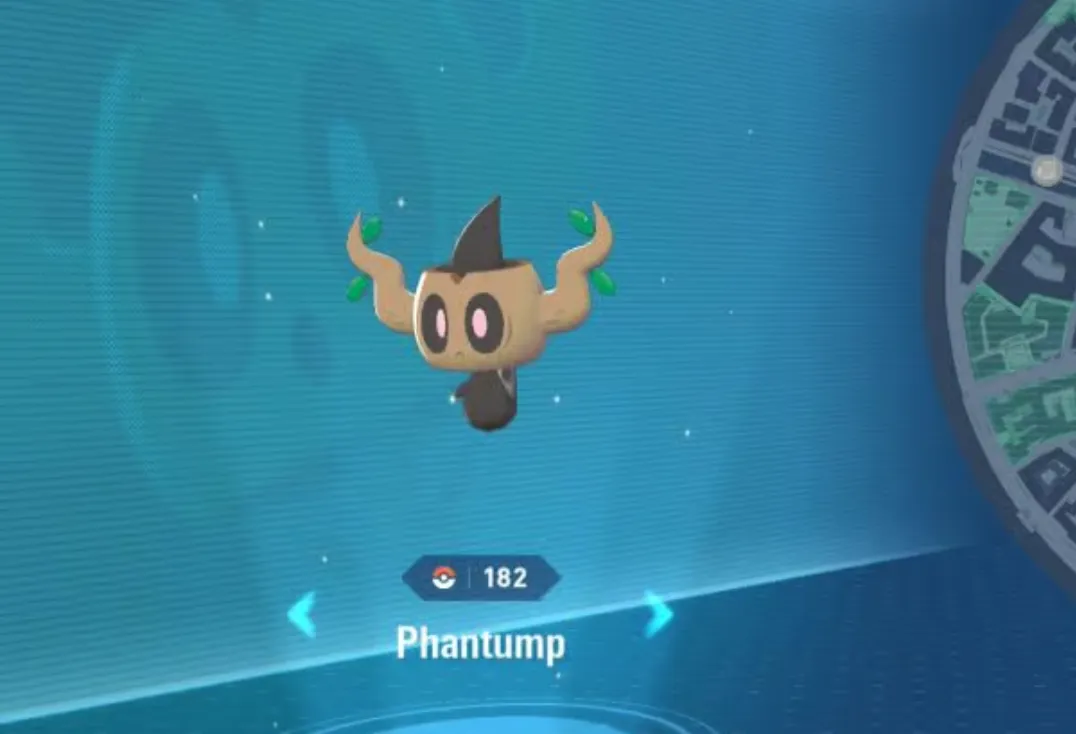 Phantump and Trevenant in Pokémon Legends: Z-A — locations and evolution