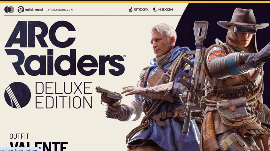 ARC Raiders Deluxe Edition — every skin and pre‑order bonus