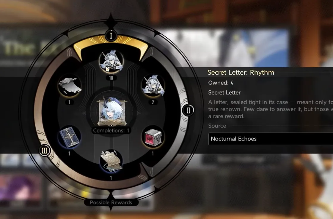 Duet Night Abyss character unlocks — Secret Letters, events, shop