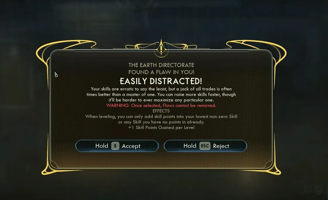 Easily Distracted in The Outer Worlds 2 — how to trigger it and play around its limits