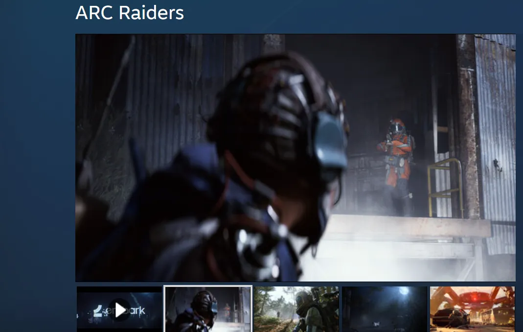 Arc Raiders on Steam: live players and peak counts (Oct 2025)