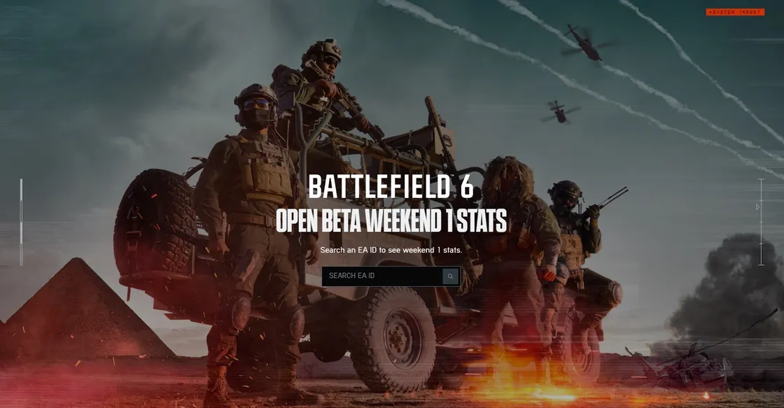 How to track your Battlefield 6 stats — EA page and community tools