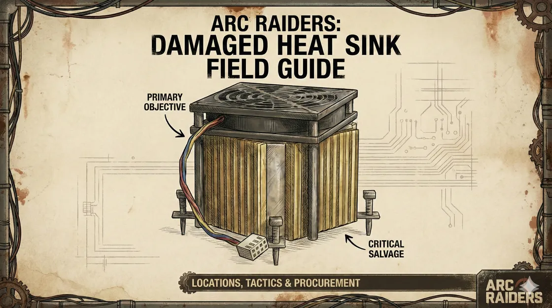How to farm Damaged Heat Sinks in ARC Raiders