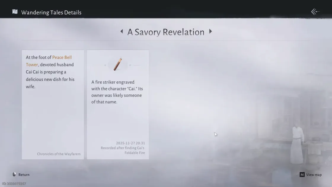 How to complete A Savory Revelation in Where Winds Meet