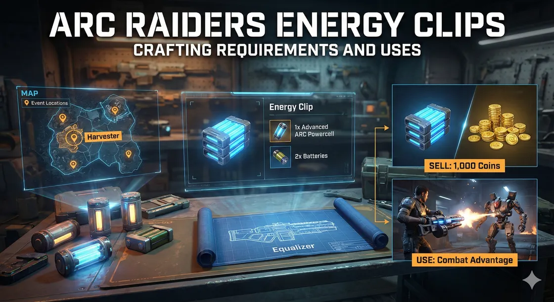 ARC Raiders Energy Clips - Crafting Requirements and Uses