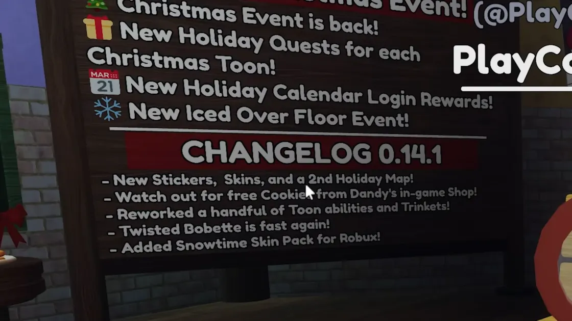 How to Earn Ornaments in Dandy’s World’s Christmas Event