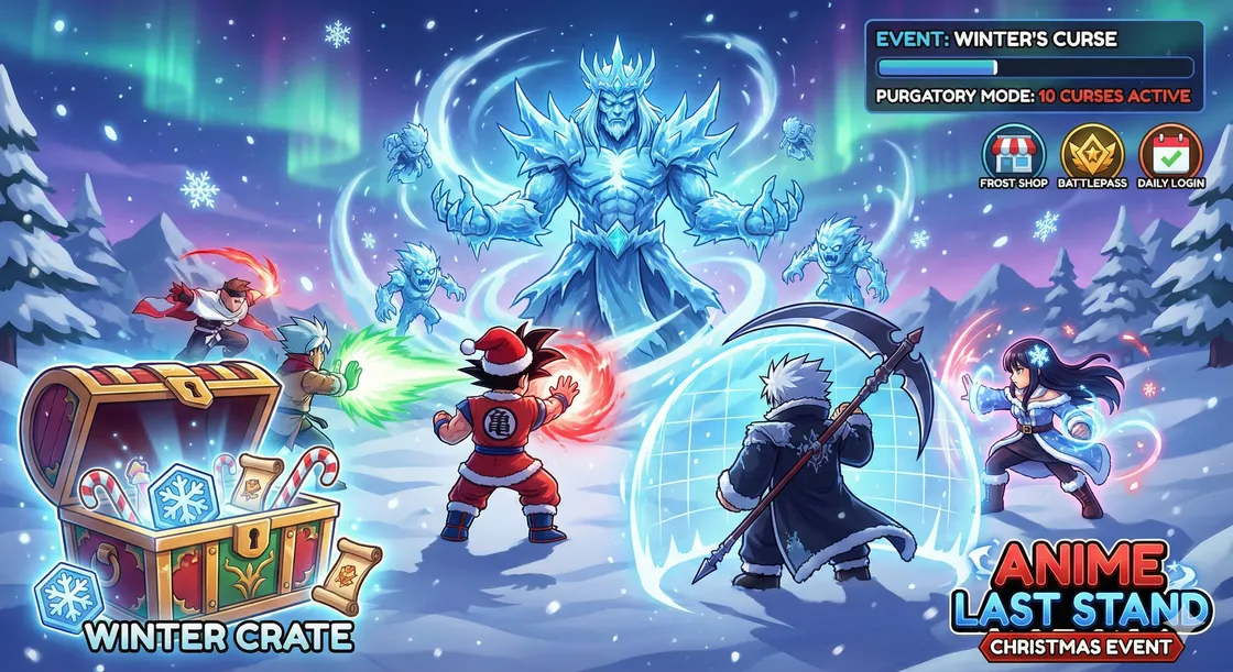 Anime Last Stand Winter’s Curse: How the Christmas event actually works