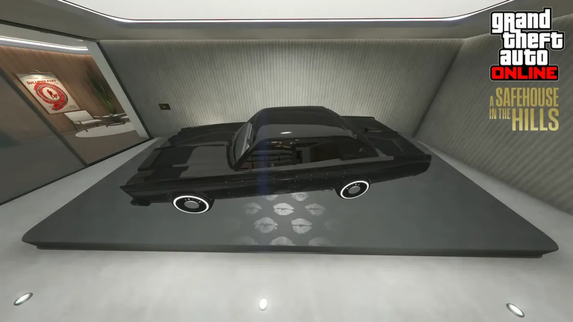 How to Put a Car on the Mansion Podium in GTA Online