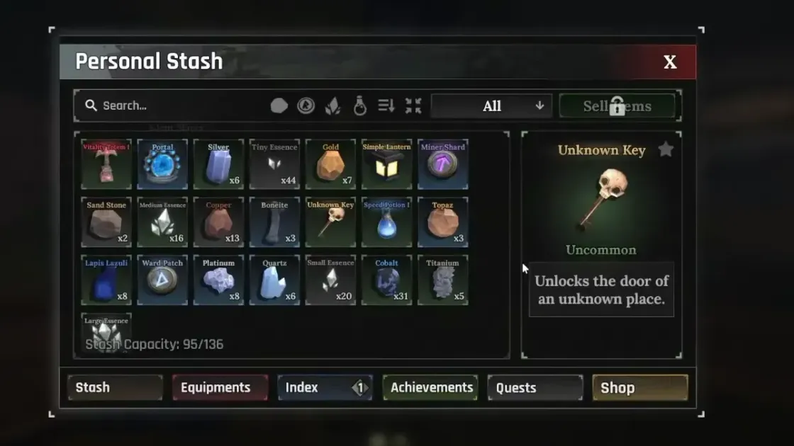 How to Get and Use the Unknown Key in The Forge