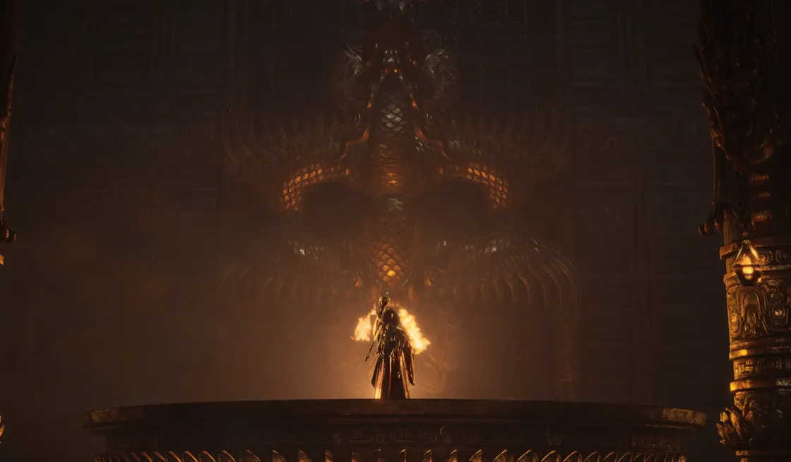 How to break the suspicious floor in Where Winds Meet’s Echoes in the Shrine quest