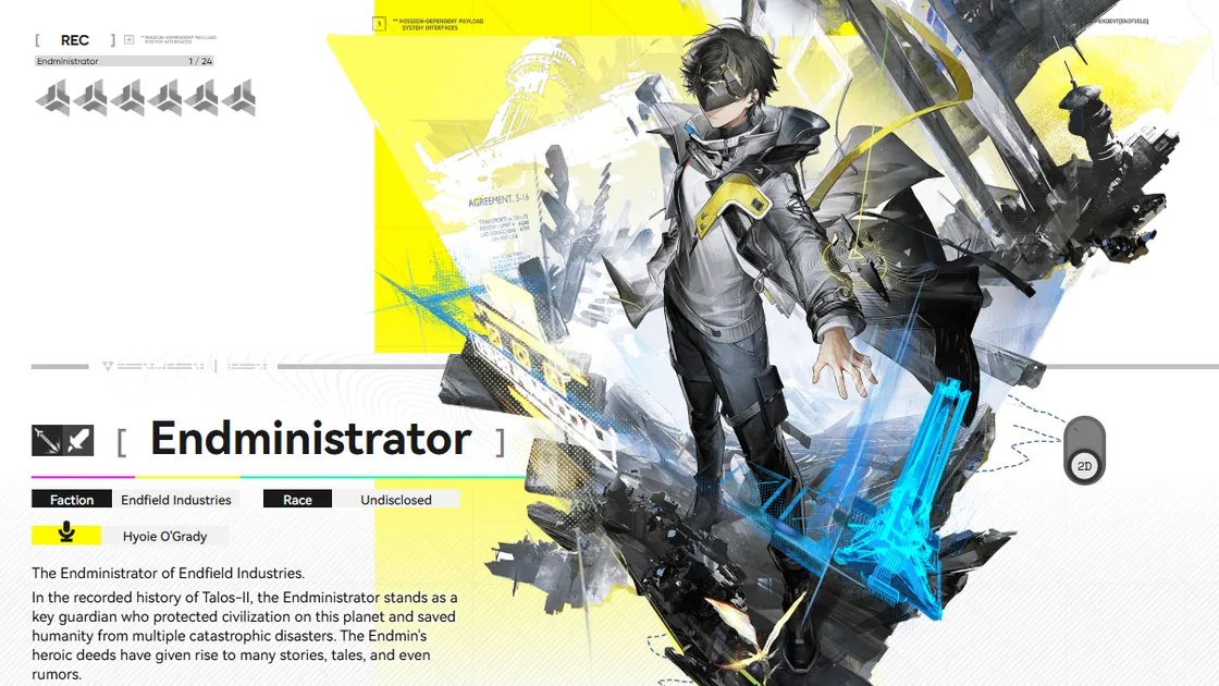 How to Switch the Endministrator’s Form in Arknights: Endfield