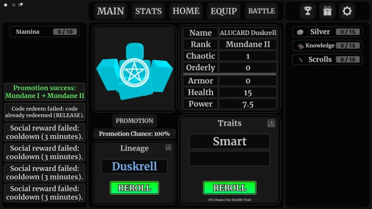 Magic & Divinity codes (January 2026) — full working list