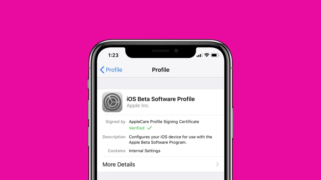 How to download iOS Beta Profile