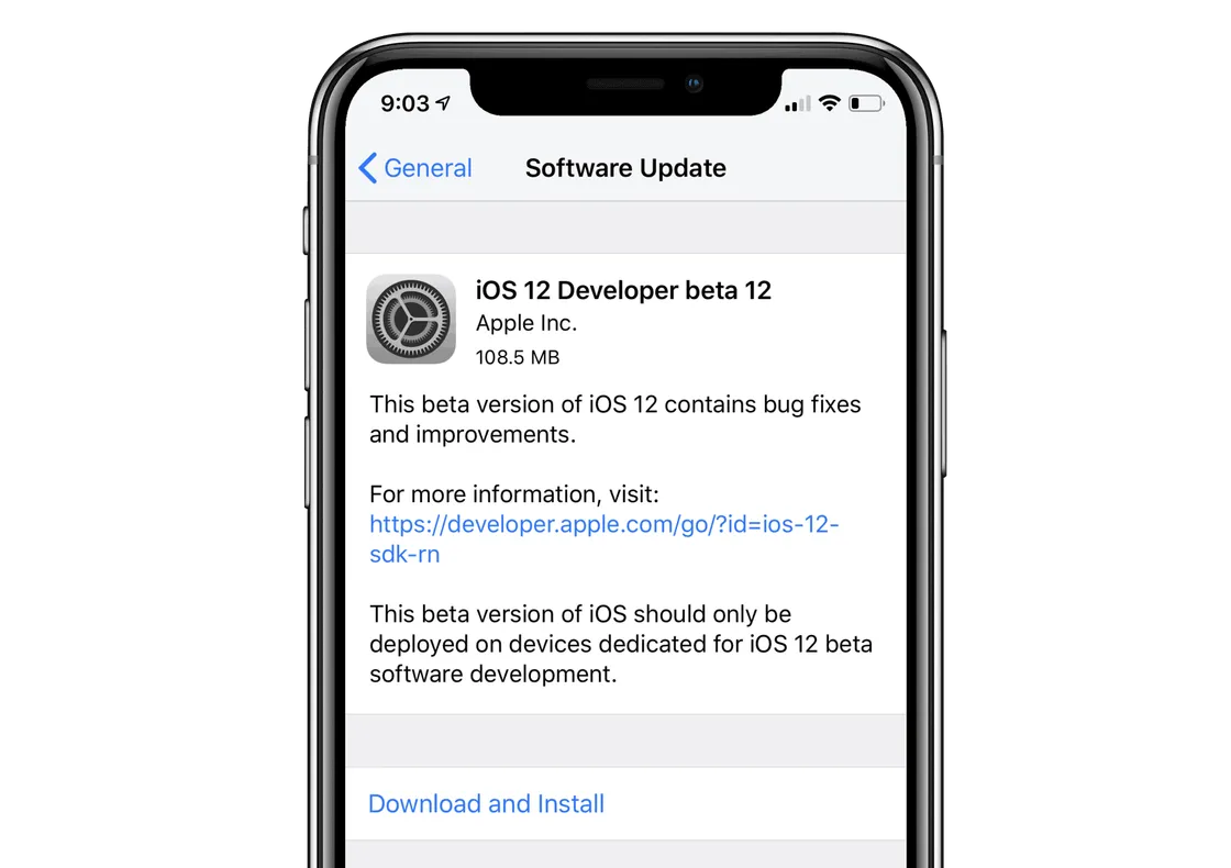 [Updated] Download iOS 12 Beta 12 IPSW Firmware