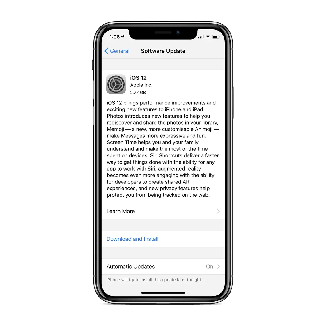 How to Update to iOS 12