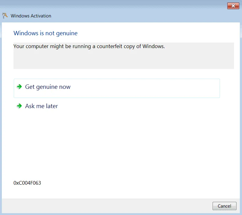 How to fix KMS Activation issue in Windows 7 after update