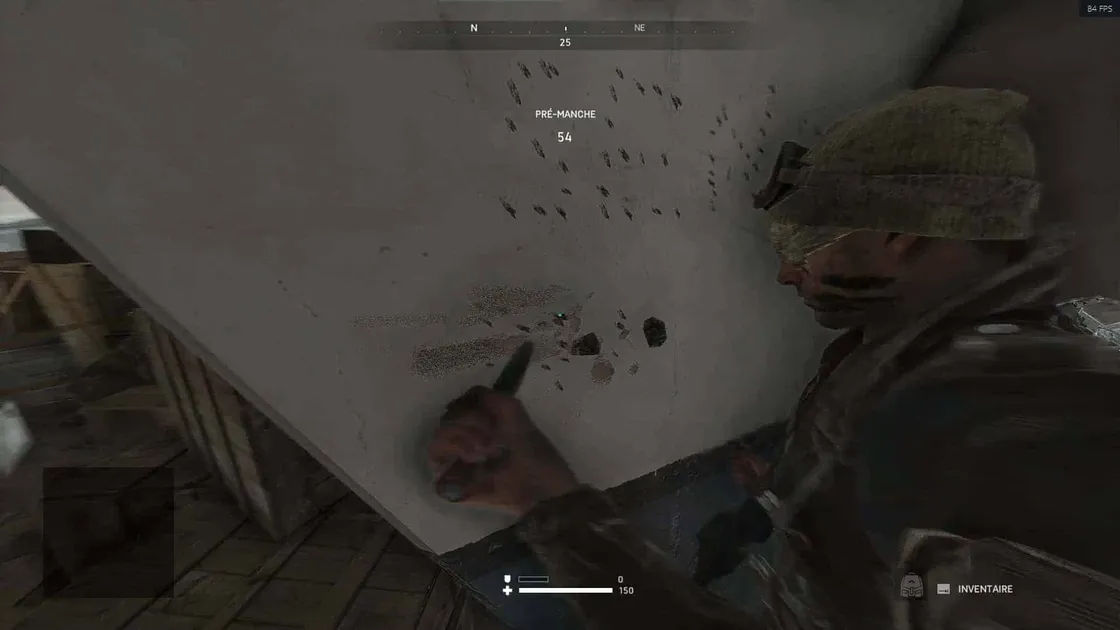 Battlefield 5 Firestorm lets you write on walls with a knife