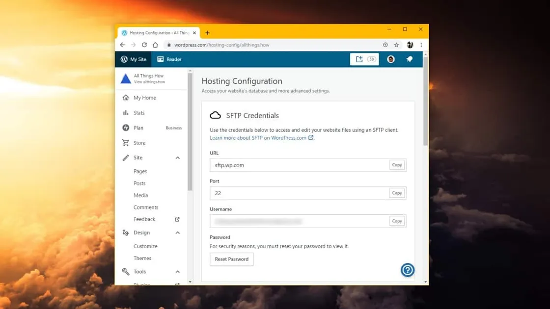 How to Enable SFTP on WordPress.com Business and eCommerce Plans