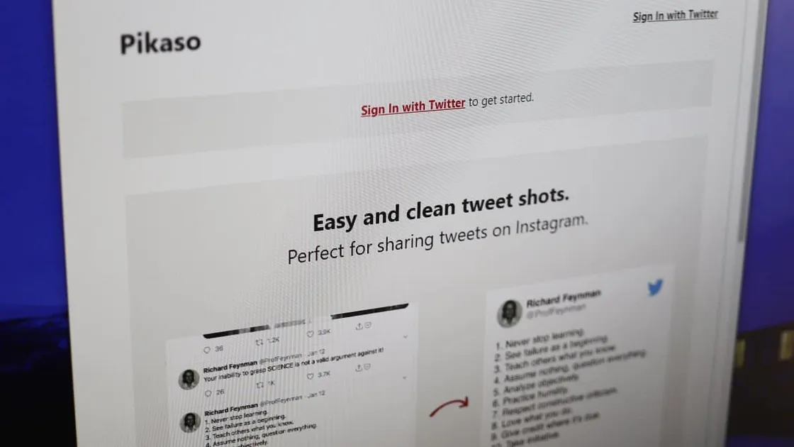 Use Pikaso to Take that Perfect Screenshot of a Tweet