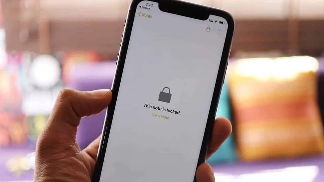 How to Lock Notes on iPhone