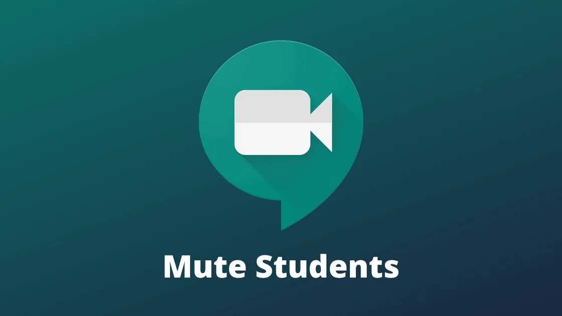 How to Mute Students in Google Meet