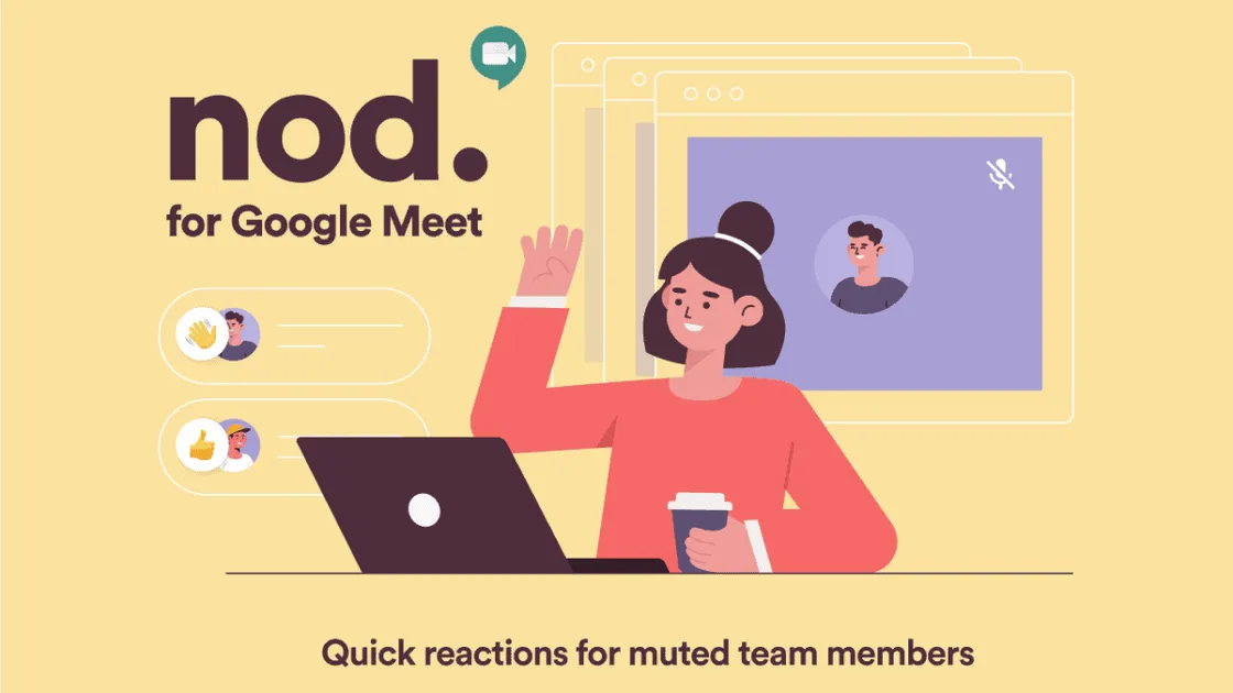 How to Use Nod in Google Meet to Send Emoji Reactions