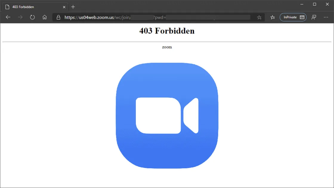 Zoom 403 Forbidden  Error when Joining from Browser? Here's Why