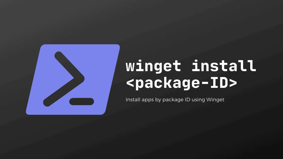 FIX: Winget "Multiple apps found matching input criteria. Please refine the input" Error