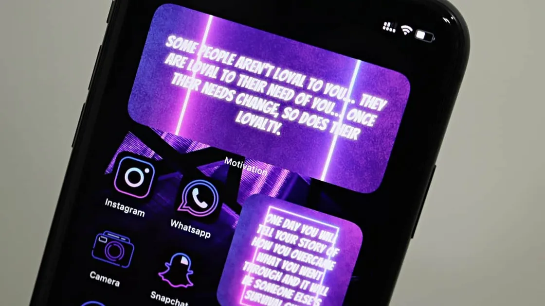 How to Add a Motivation Widget in iOS 14 on your iPhone