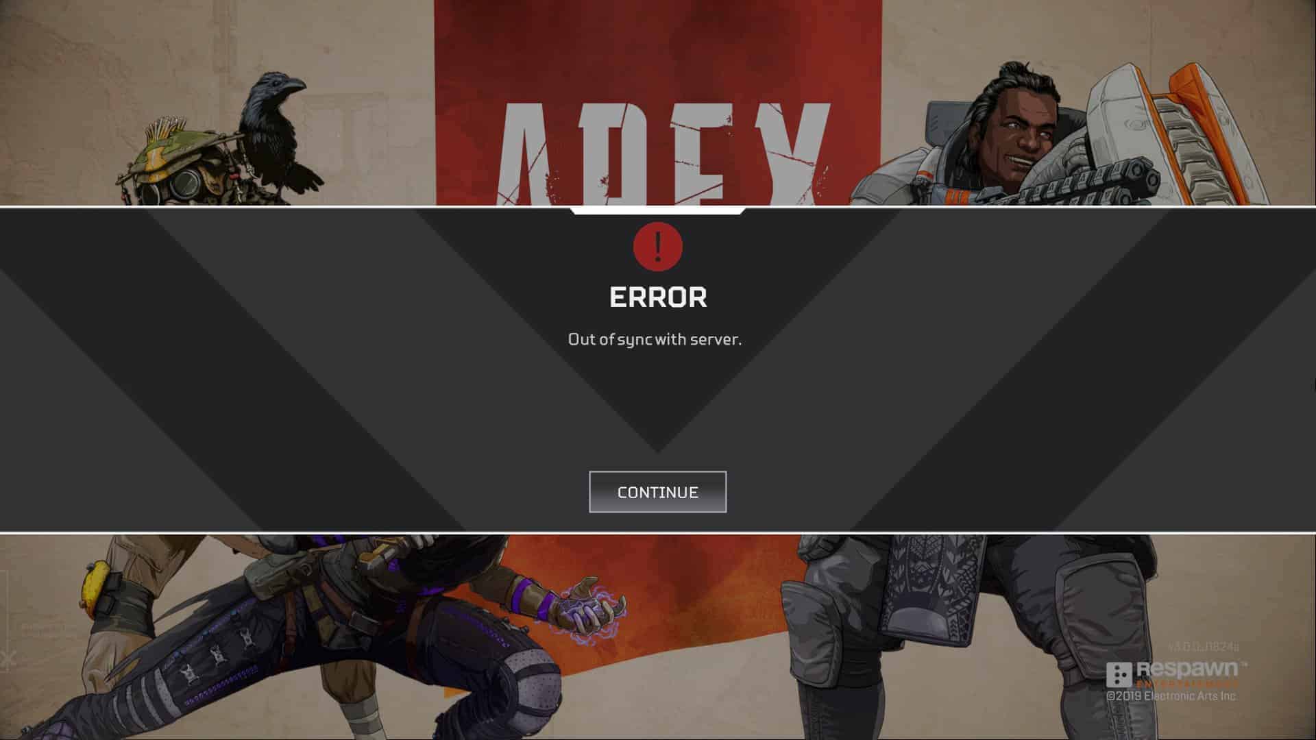 How To Fix Out Of Sync With Server Apex FIX: Apex Legends "Out of sync with server" error