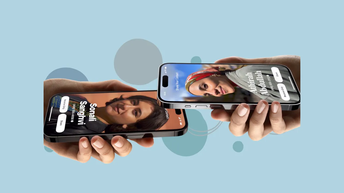 How to Swap Numbers with NameDrop on iPhone with iOS 17