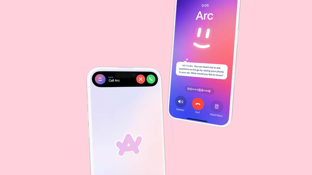 What is Call Arc in Arc Search and how can you access it