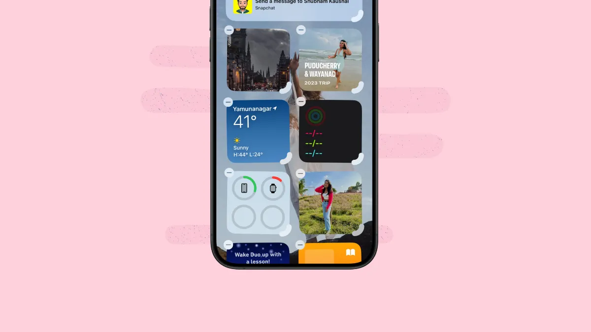 You can change widget sizes right from your iPhone Home Screen with iOS 18