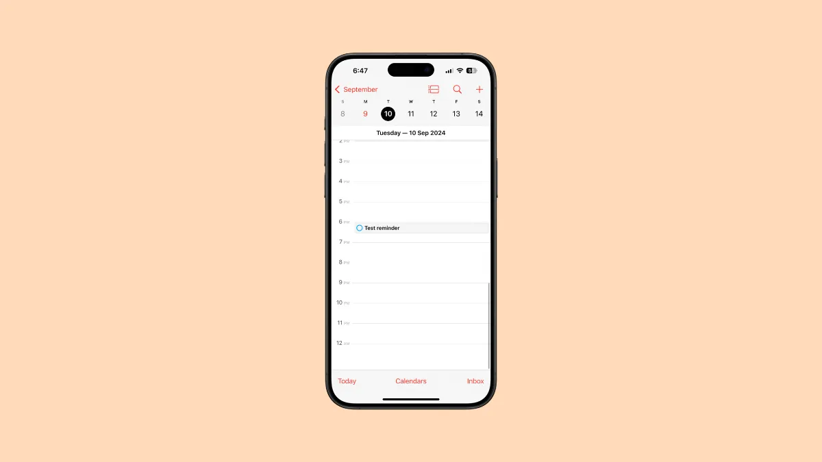 How to add Reminders to your Calendar app on iPhone with iOS 18
