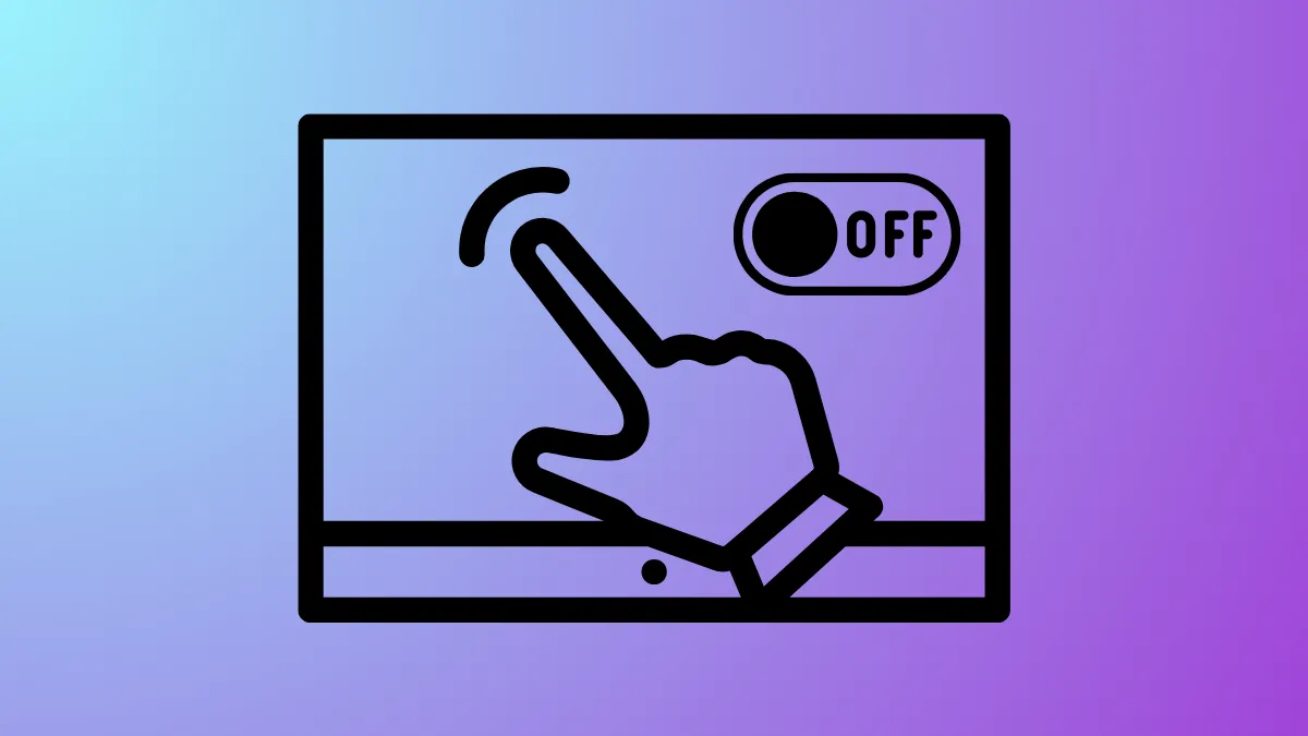 Disable Touchscreen on Windows 11