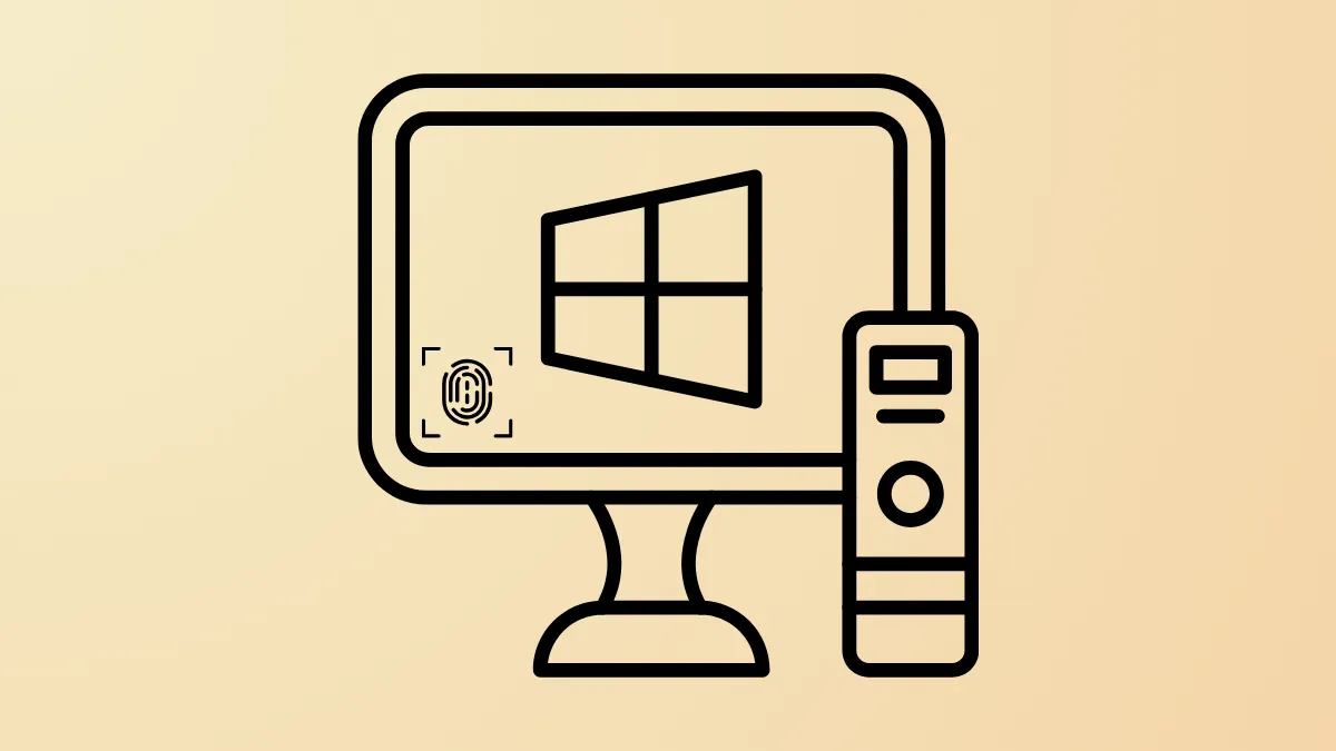 Set Up Automatic Log-In from Power On with Fingerprint